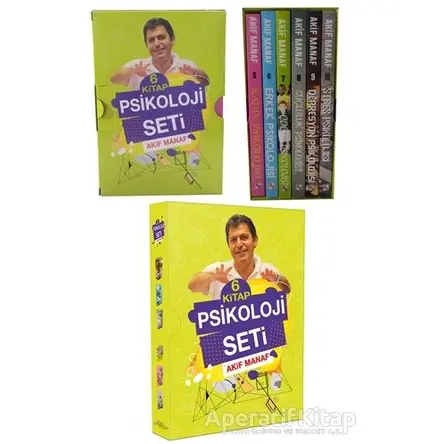 Akif Manaf Psikoloji Seti (6 Kitap Takım) - Akif Manaf - Az Kitap