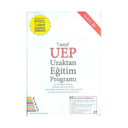 Tonguç 7.Sınıf Deneme Uzaktan Eğitim Programı