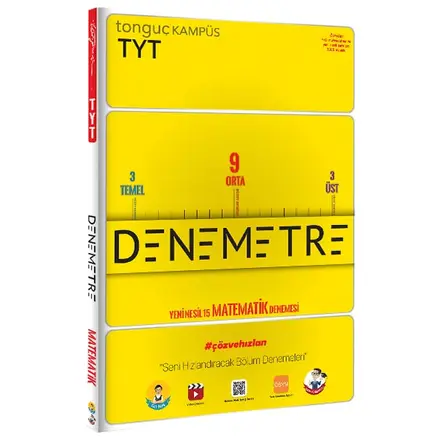Tonguç Kampüs TYT Denemetre Yeni Nesil 15 Matematik Denemesi