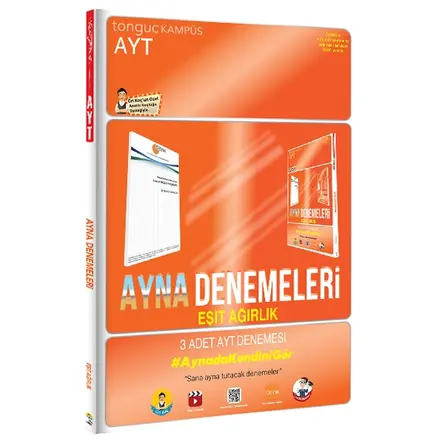 Tonguç Akademi AYT Eşit Ağırlık Ayna Denemeleri