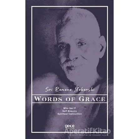Words of Grace - Sri Ramana Maharshi - Gece Kitaplığı