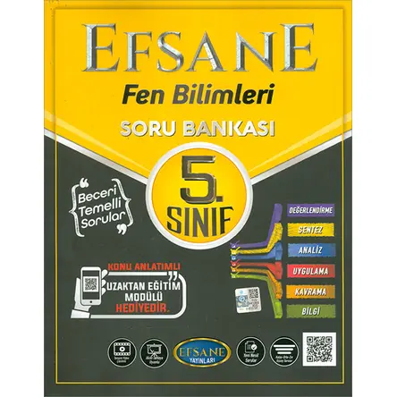Efsane 2021 5. Sınıf Fen Bilimleri Soru Bankası