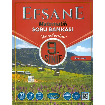 Efsane 2021 9. Sınıf Matematik Soru Bankası