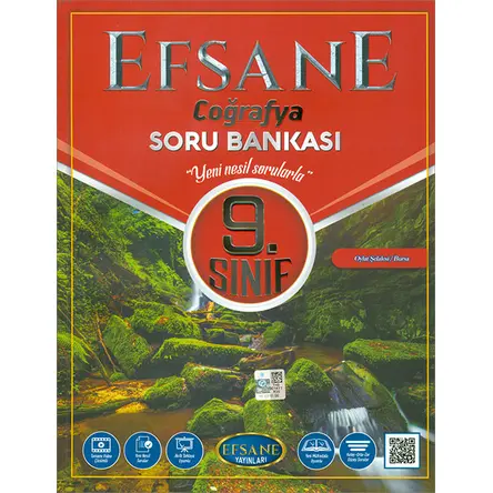 Efsane 2021 9. Sınıf Coğrafya Soru Bankası