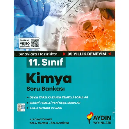 11.Sınıf Kimya Soru Bankası Aydın Yayınları