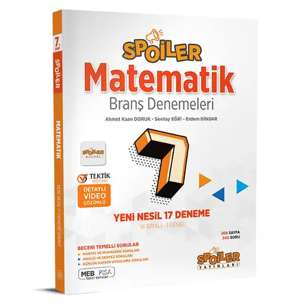 Martı 7. Sınıf Matematik Spoiler Branş Denemeleri