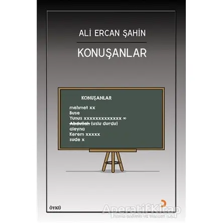 Konuşanlar - Ali Ercan Şahin - Cinius Yayınları