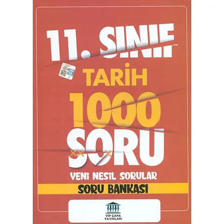 11.Sınıf Tarih Soru Bankası Çapa Yayınları