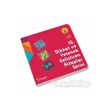 6+ Yaş IQ Dikkat ve Yetenek Geliştiren Kitaplar Serisi (Level 2) - Kolektif - TÜZDER Yayınları