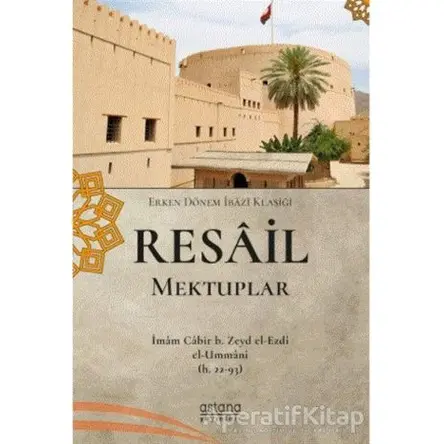 Resail Mektuplar - İmam Cabir b. Zeyd el-Ezdi - Astana Yayınları
