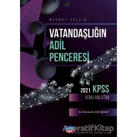 Vatandaşlığın Adil Penceresi 2021 KPSS Konu Anlatımı - Mehmet Yalçın - Nobel Sınav Yayınları