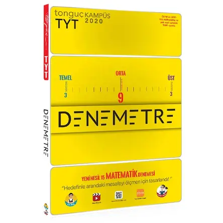 Tonguç Kampüs TYT Denemetre Yeni Nesil 15 Matematik Denemesi