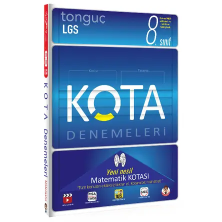 Tonguç 8.Sınıf Konu Taramaları Matematik Kotası