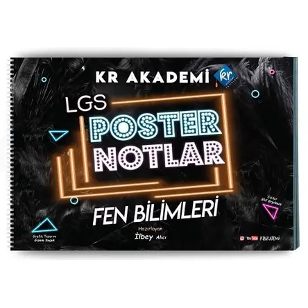 KR Akademi LGS Fen Bilimleri Poster Notlar