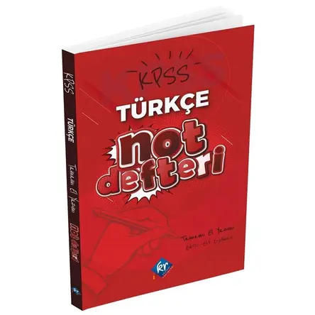 KR Akademi KPSS Türkçe Not Defteri