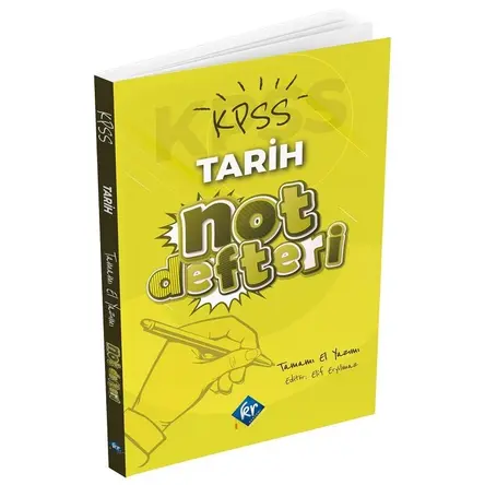 KR Akademi KPSS Tarih Not Defteri