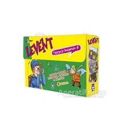 Levent Türkiyeyi Geziyorum - 3 (5 Kitap Set) - Mustafa Orakçı - Timaş Çocuk