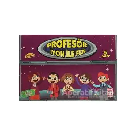 Profesör İyon ile Fen (5 Kitap Takım) - Birsen Ekim Özen - Timaş Çocuk