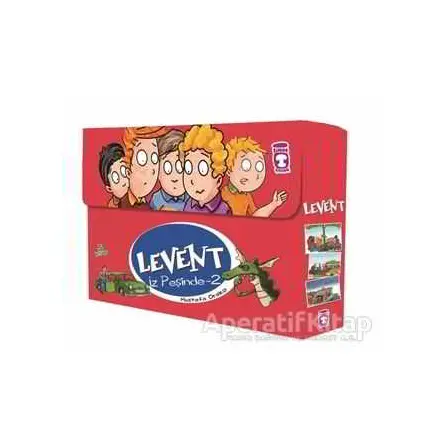 Levent İz Peşinde 2 Set (5 Kitap Takım) - Mustafa Orakçı - Timaş Çocuk