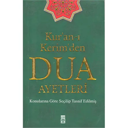 Kuran-ı Kerimden Dua Ayetleri - Kolektif - Timaş Yayınları