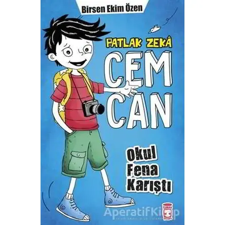 Patlak Zeka Cemcan 1 - Birsen Ekim Özen - Timaş Çocuk