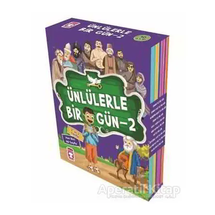 Ünlülerle Bir Gün 2 (10 Kitap) - Mustafa Orakçı - Timaş Çocuk