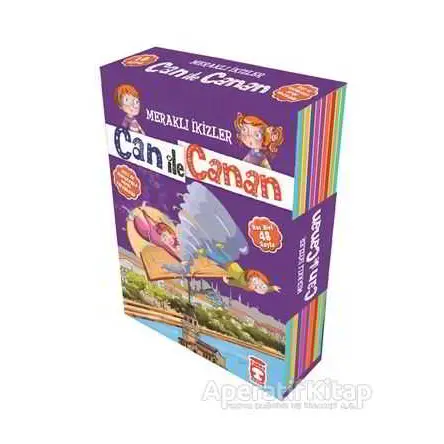 Can ile Canan Set (10 Kitap Takım) - Nefise Atçakarlar - Timaş Gülce Çocuk