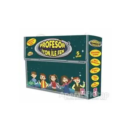 Profesör İyon ile Fen 2 (5 Kitap Takım Kutulu) - Birsen Ekim Özen - Timaş Çocuk
