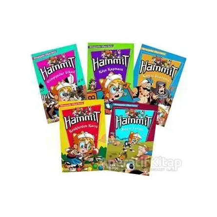 Hammit Olimpiyatlar Ülkesi Seti (5 Kitap) - Cem Gülbent - Timaş Çocuk
