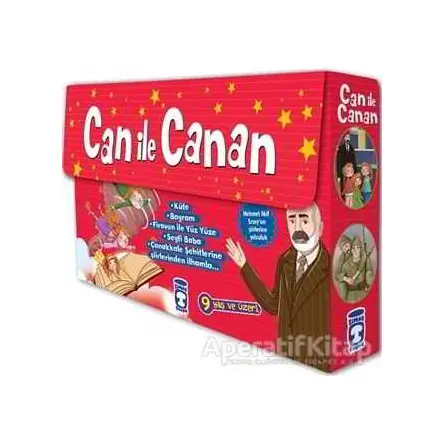 Can ile Canan Mehmet Akifi Seviyoruz Seti (5 Kitap Takım) - Nefise Atçakarlar - Timaş Çocuk