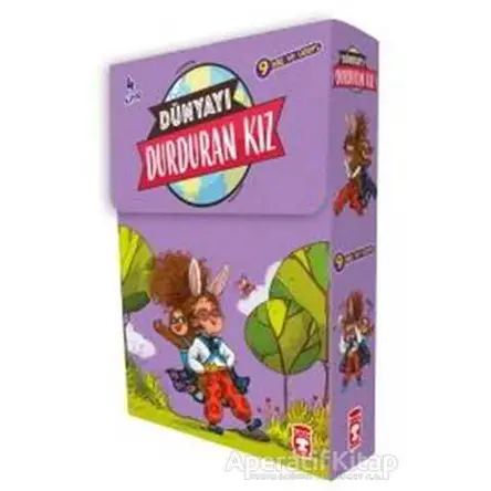 Dünyayı Durduran Kız - Set 4. Kitap - Selcen Yüksel Arvas - Timaş Çocuk