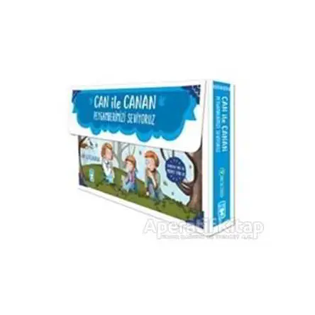 Can İle Canan Peygamberimizi Seviyoruz Seti (5 Kitap Takım) - Nefise Atçakarlar - Timaş Gülce Çocuk