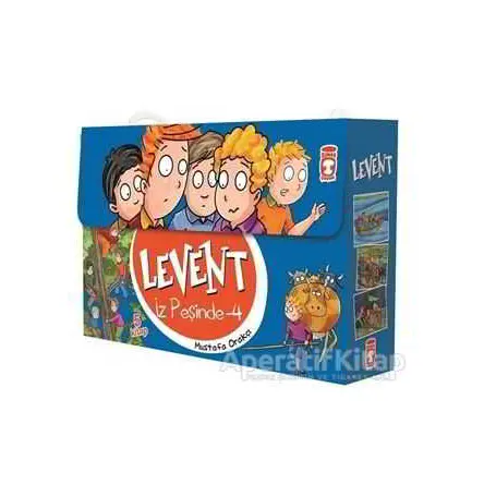 Levent İz Peşinde 4 Set (5 Kitap) - Mustafa Orakçı - Timaş Çocuk