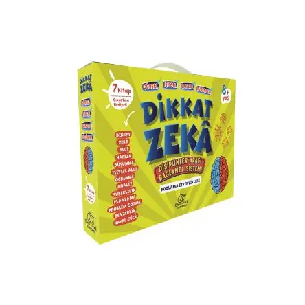 Dikkat Zeka 2. Sınıf Seti - 8 Yaş (7 Kitap Takım)