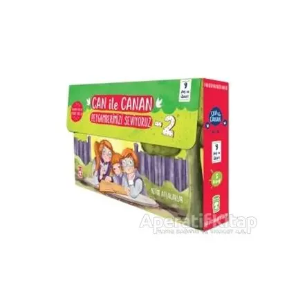 Can ile Canan Peygamberimizi Seviyoruz 2 (5 Kitap Takım) - Nefise Atçakarlar - Timaş Gülce Çocuk