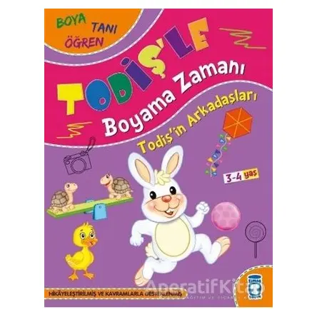 Todişin Arkadaşları - Todişle Boyama Zamanı - Süleyman Özkonuk - Timaş Çocuk