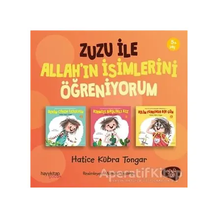 Zuzu İle Allah’ın İsimlerini Öğreniyorum (3 Kitap Takım) - Hatice Kübra Tongar - Hayykitap