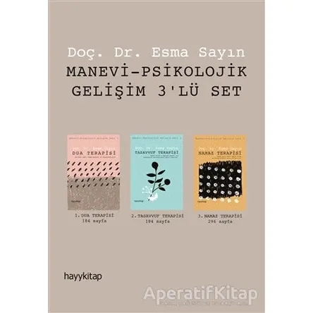 Manevi-Psikolojik Gelişim 3lü Set - Esma Sayın - Hayykitap