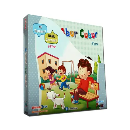 Ne Yapalım Nasıl Davranalım Sesli Kitaplar 10 Kitap Set - Üçgen Çocuk