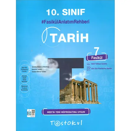 10.Sınıf Tarih 7 Fasikül Konu Anlatımı Test Okul Yayınları