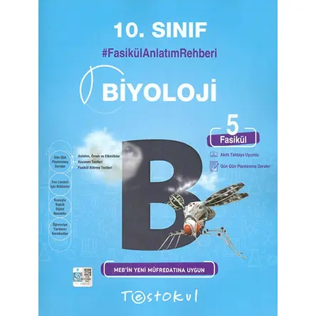 Test Okul 10.Sınıf Biyoloji Fasikül Anlatım Rehberi