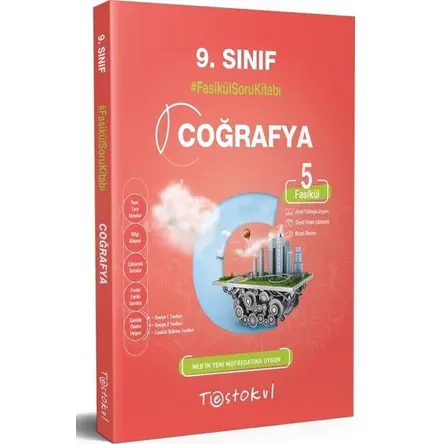 Test Okul 9. Sınıf Coğrafya 5 Fasikül Soru Bankası