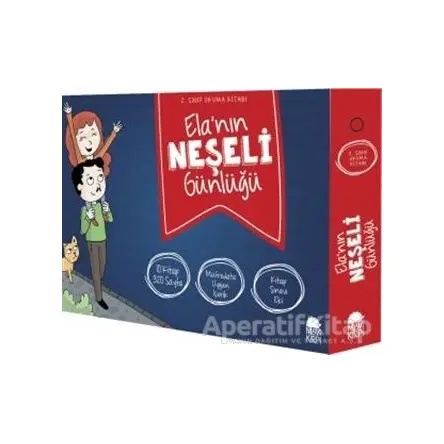 Elanın Neşeli Günlüğü 2. Sınıf Okuma Seti (10 Kitap) - Celal Akbaş - Mavi Kirpi Yayınları