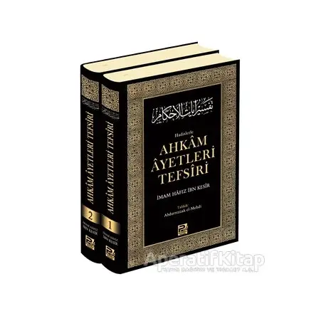 Hadislerle Ahkam Ayetleri Tefsiri (2 Cilt Takım) - İmam Hafız İbn Kesir - Karınca & Polen Yayınları