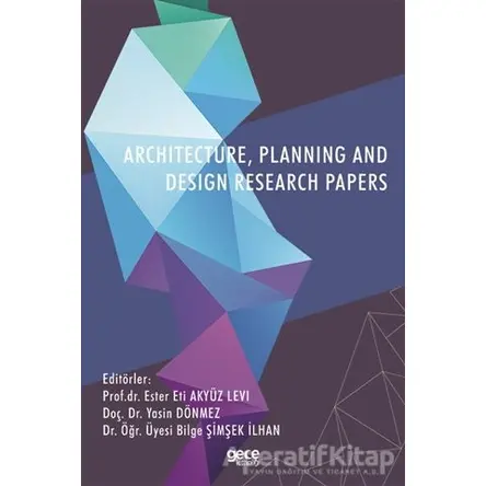 Architecture, Planning and Design Research Papers - Yasin Dönmez - Gece Kitaplığı