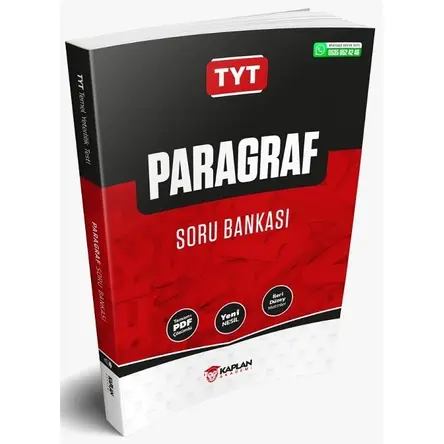 Kaplan Akademi 2021 YKS TYT Paragraf Soru Bankası