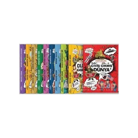 Pöpüler Bilgi Serisi (10 Kitap Takım) - Atilla Öztürk - Yediveren Çocuk