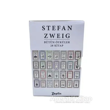 Stefan Zweig Bütün Öyküleri Seti Kutulu (28 Kitap Takım) - Stefan Zweig - Zeplin Kitap