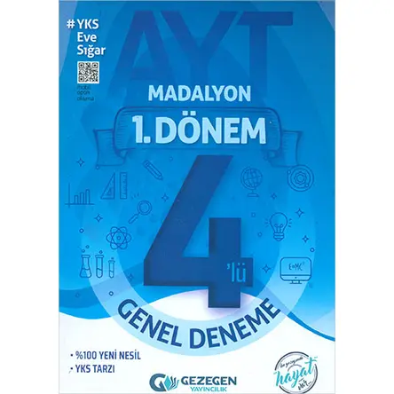 Madalyon AYT 1.Dönem 4lü Deneme Gezegen Yayıncılık