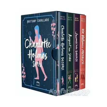Charlotte Holmes Serisi Kutulu Set (4 Kitap Takım) - Brittany Cavallaro - Yabancı Yayınları